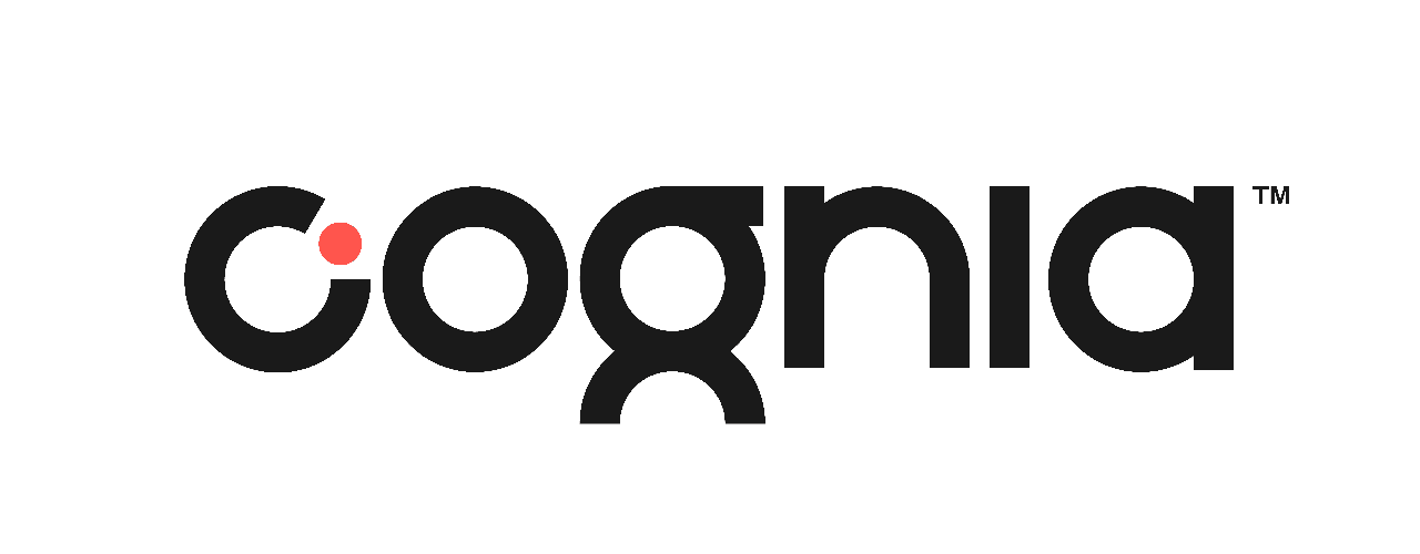 Cognia logo with a red dot.